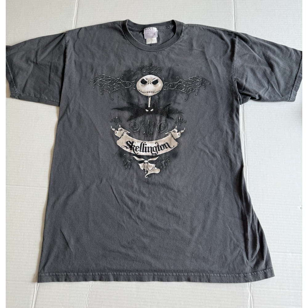 Skellington Graphic Tee - Black Short Sleeve Men’s Shirt